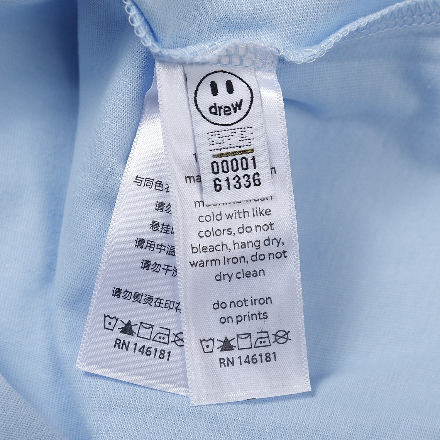 Drew smiley face short-sleeved tee classic