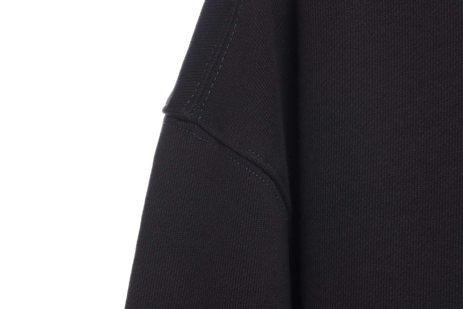 W3LL mirror image silicone letter  hoodie