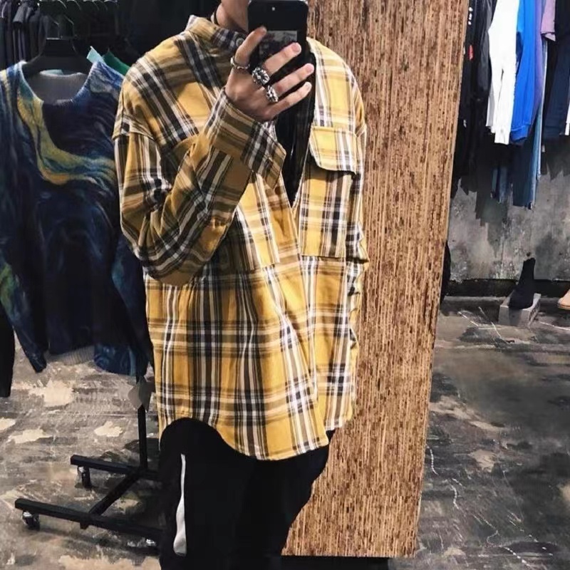 FOG Plaid Swallowtail Long Sleeve Shirt