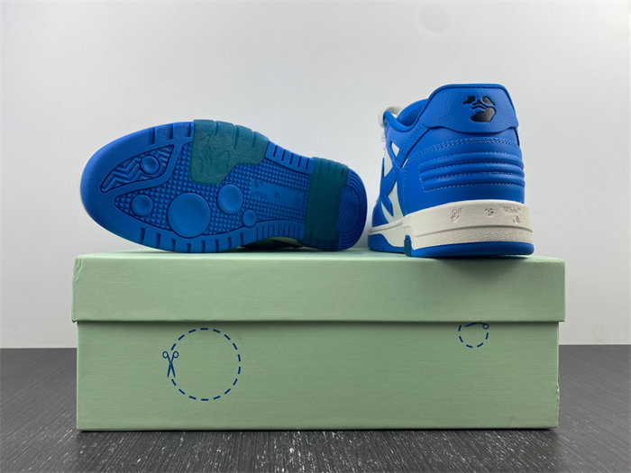 OFF-WHITE Out Of Office White Blue