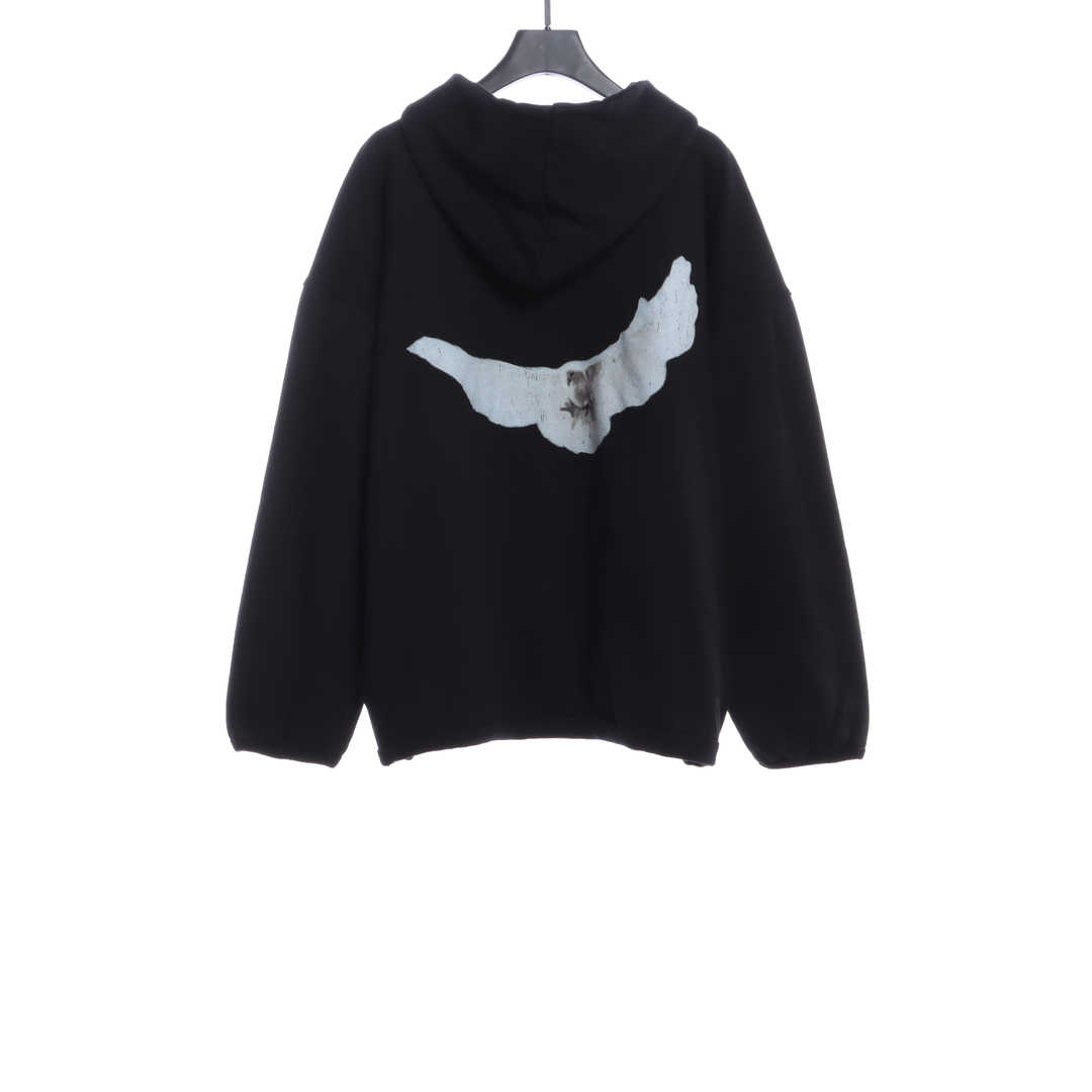 BA1ENC1AGAxGAPxYEEZY Tripartite Peace Dove Hoodie