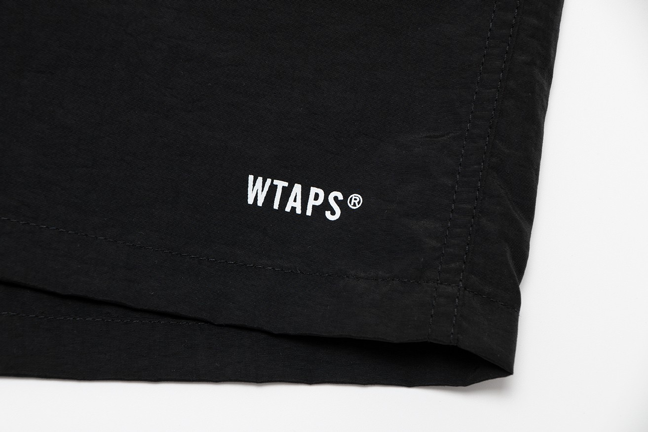 WT@PS Japanese nylon quick-drying rope casual loose beach shorts