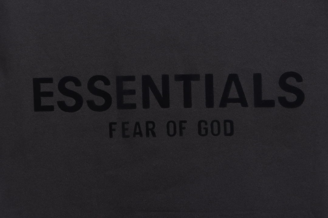 FOG flocked logo print short sleeves