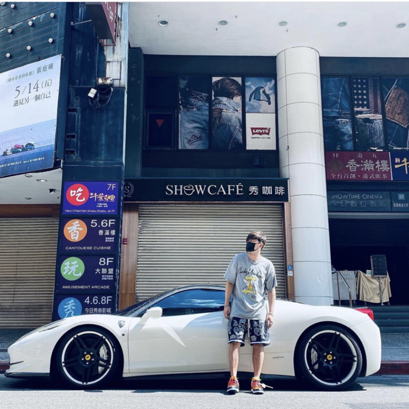 Travis Scott Joint carousel cartoon printing short sleeves