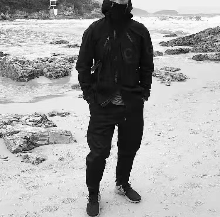 NK classic high-end ACG series all-weather pressed rubber functional two-in-one functional rash jacket