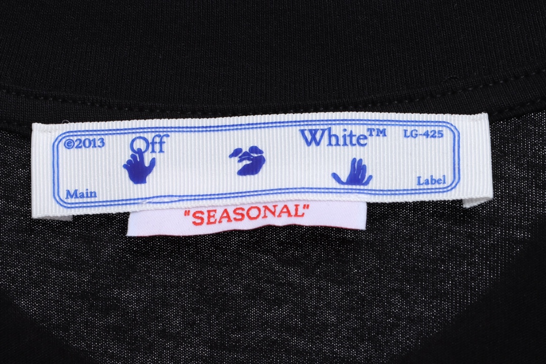 OW Environmental Protection Ink hand-painted graffiti short sleeves