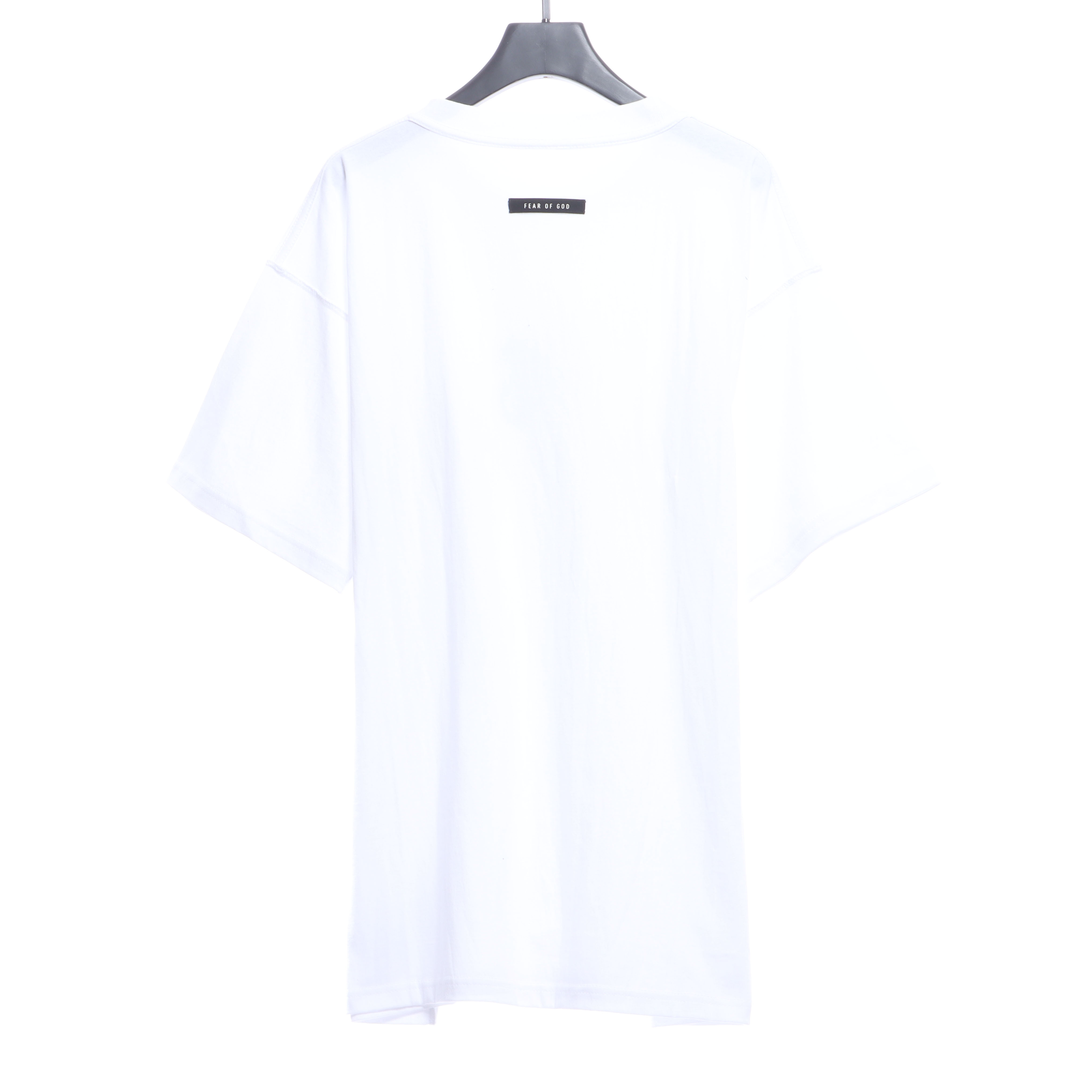FOG season six main line FG letter short-sleeved T-shirt