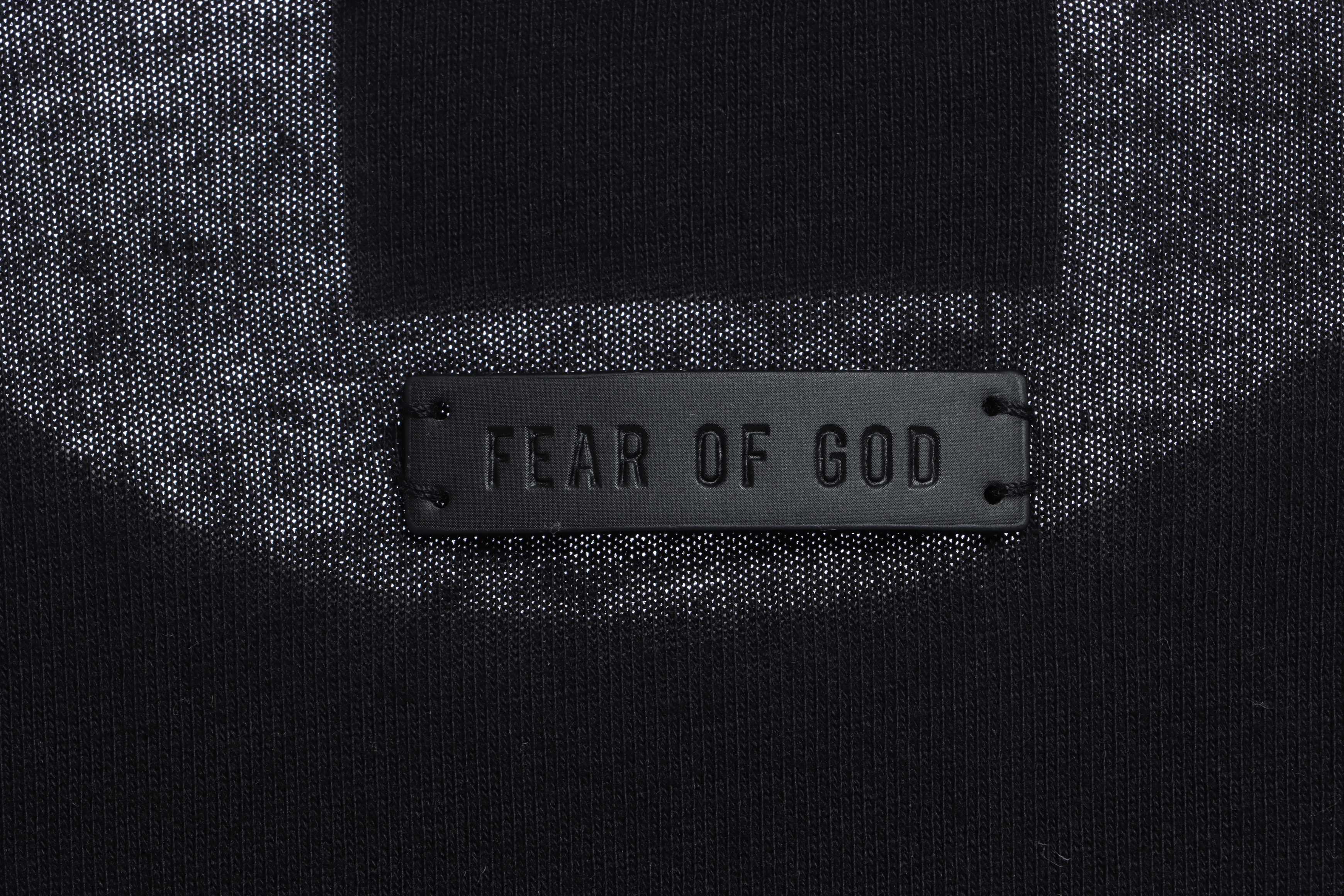 FEAR OF GOD season seven main line flocking big G letter short-sleeved T-shirt