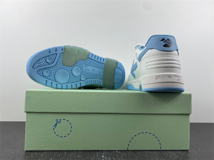 OFF-WHITE OUT OF OFFICE LEATHER SNEAKER White Light