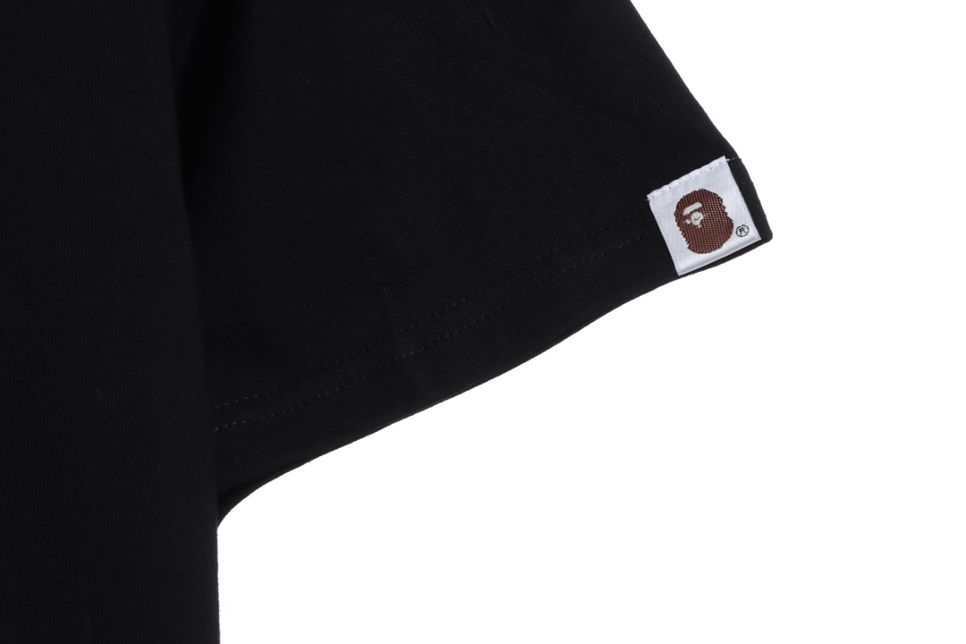 BAPE ape head seal printing short sleeves