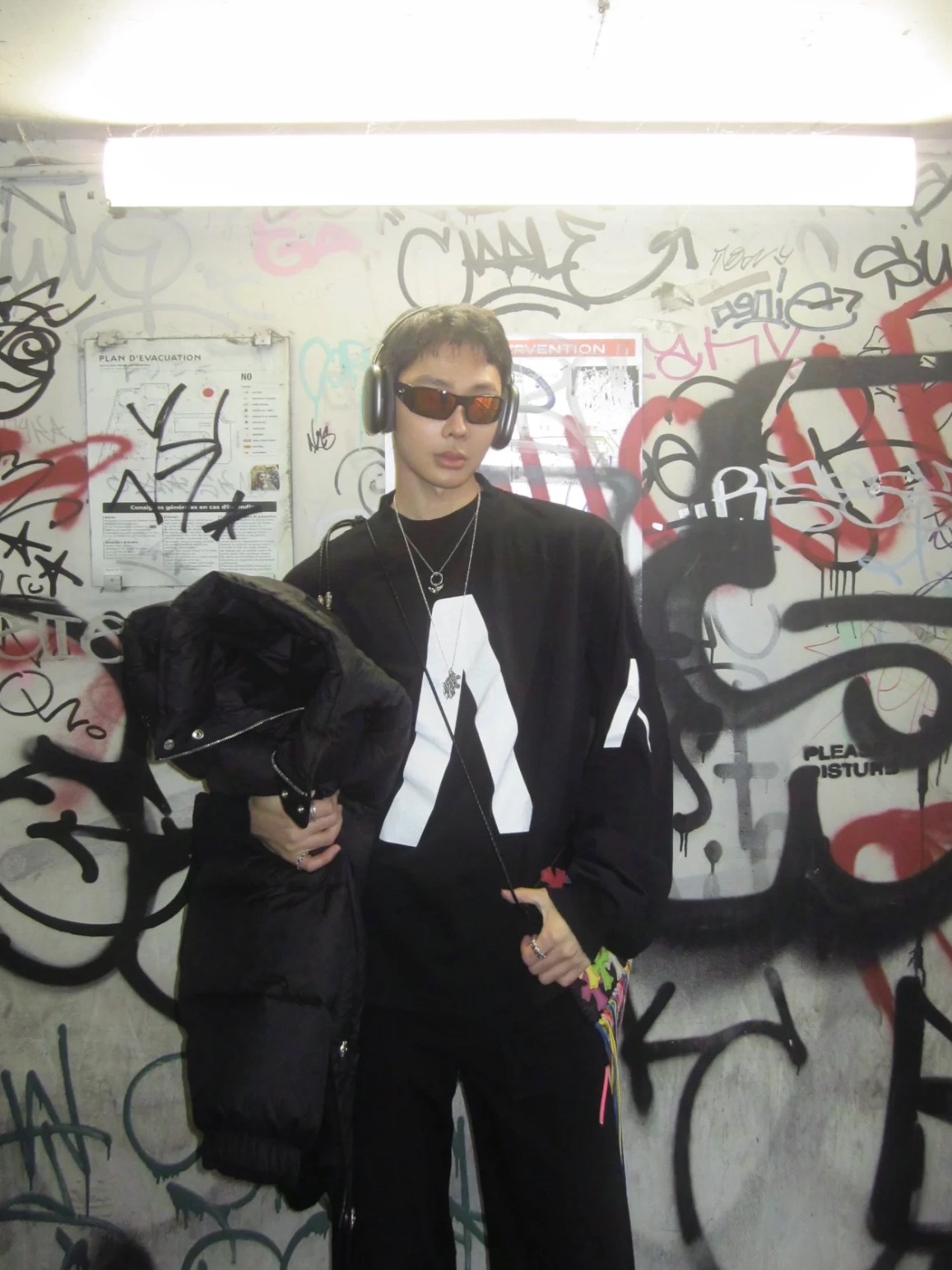 Balancig* X Apple Music Crewneck Hoodie 2024