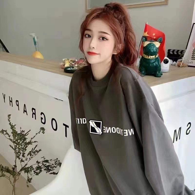 W3LL mirror image silicone letter  hoodie