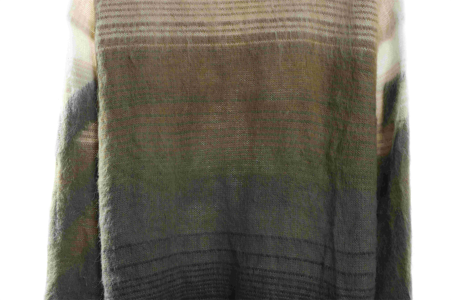 OFF WHITE Mohair Sweater Gradient