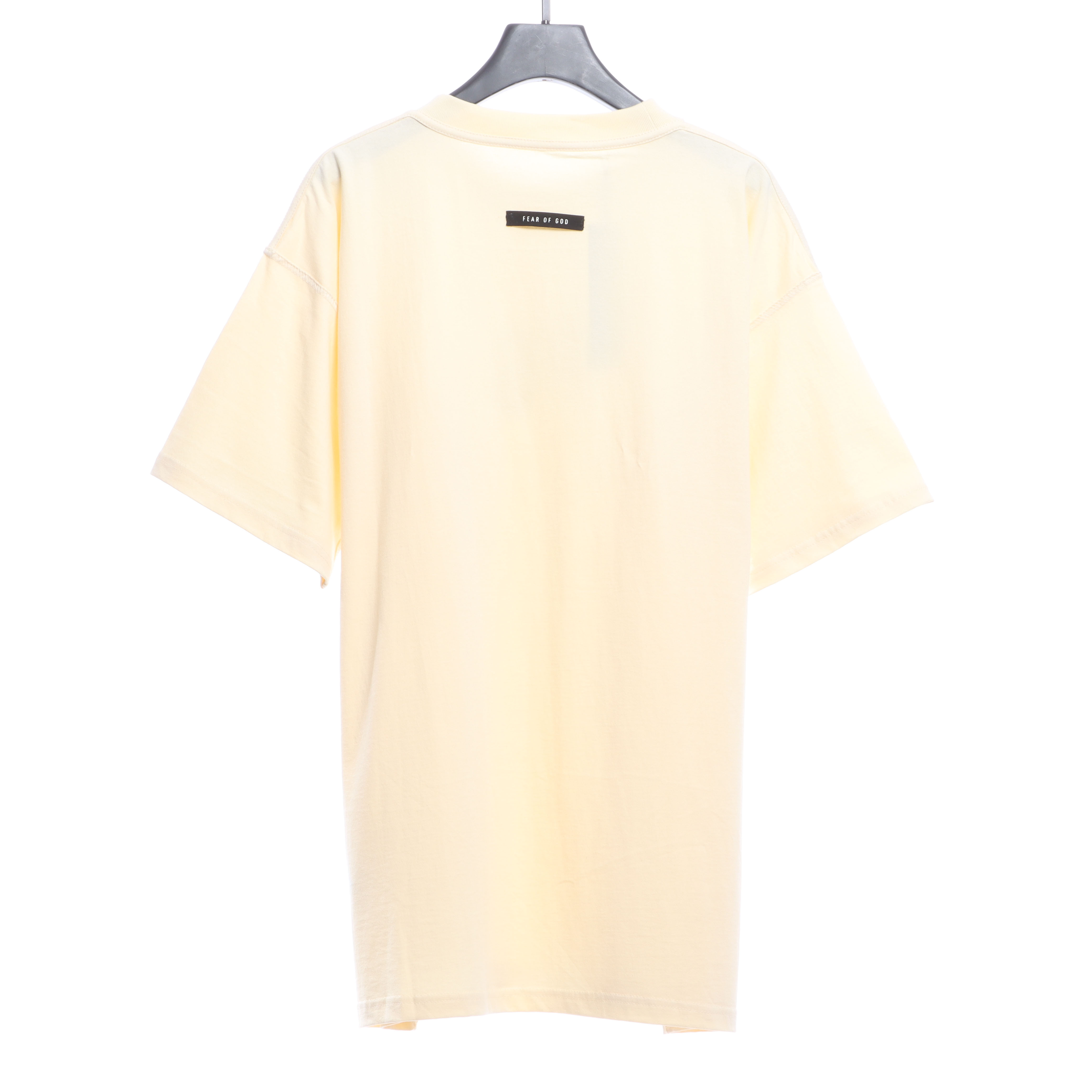 FOG season six main line FG letter short-sleeved T-shirt