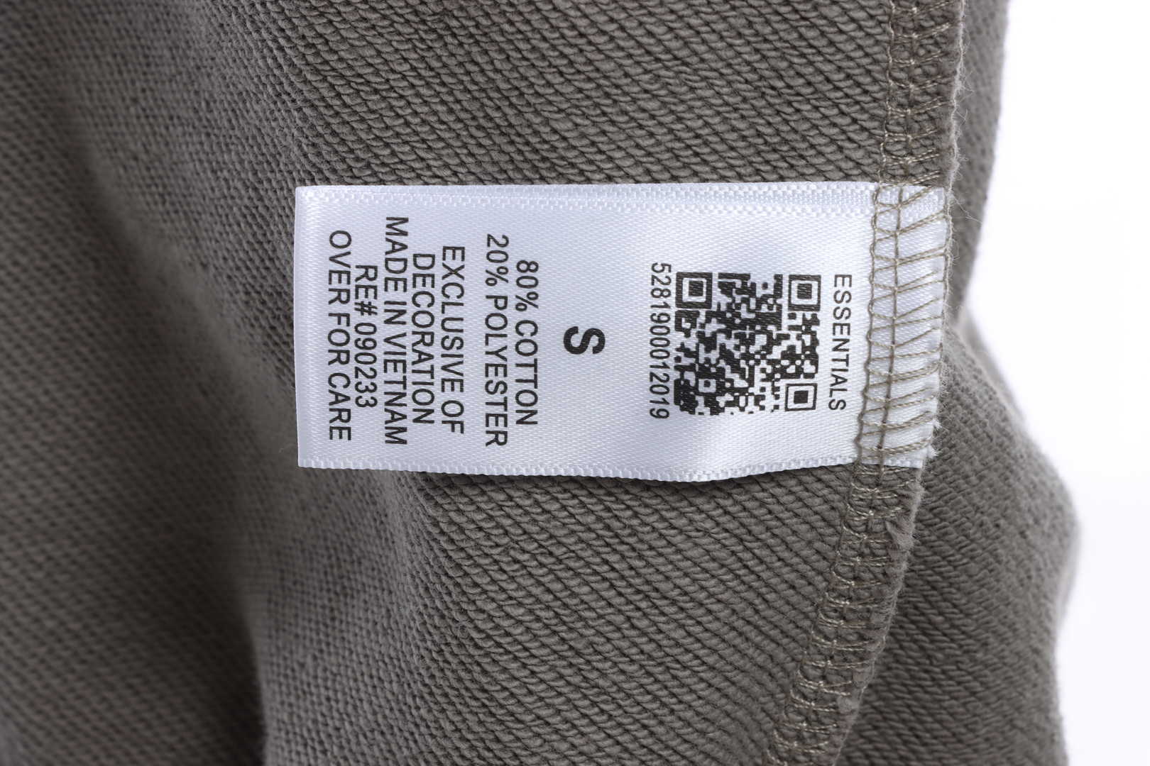 Double Line Back Silicone Lettering Zip Hoodie