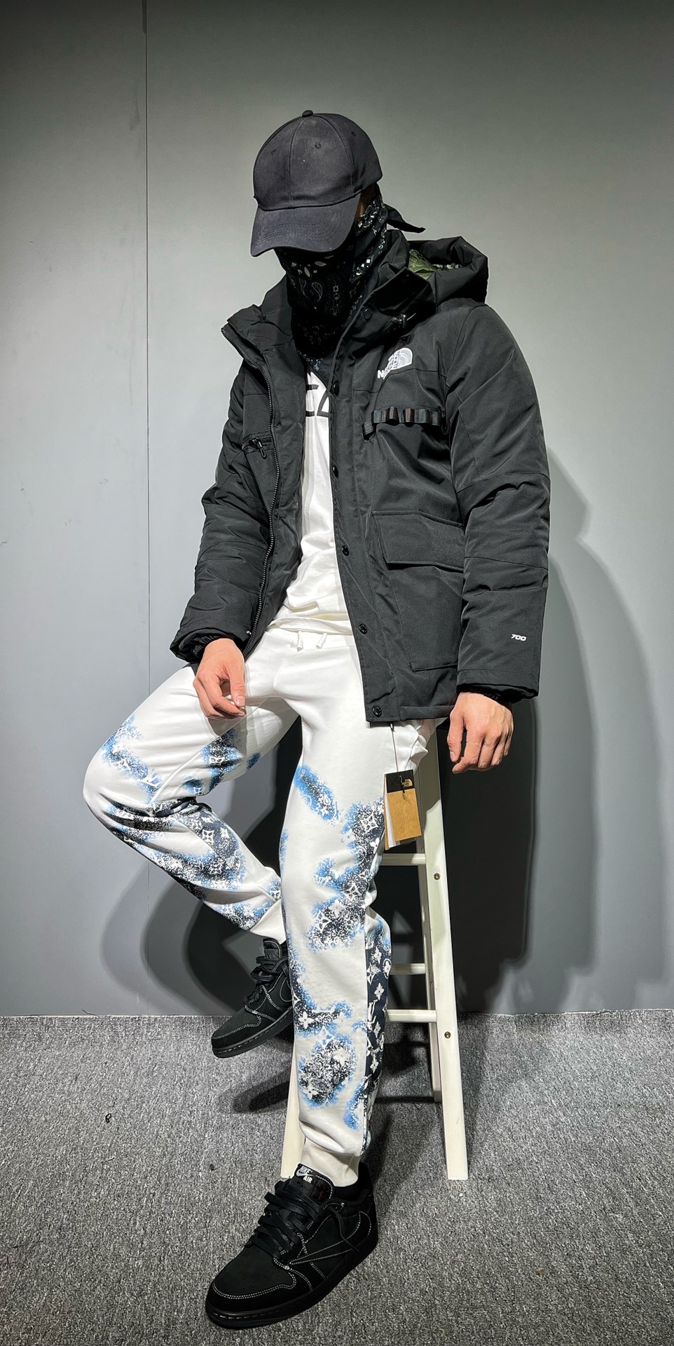 The North Face Outdoor Workwear Hooded Down Jacket