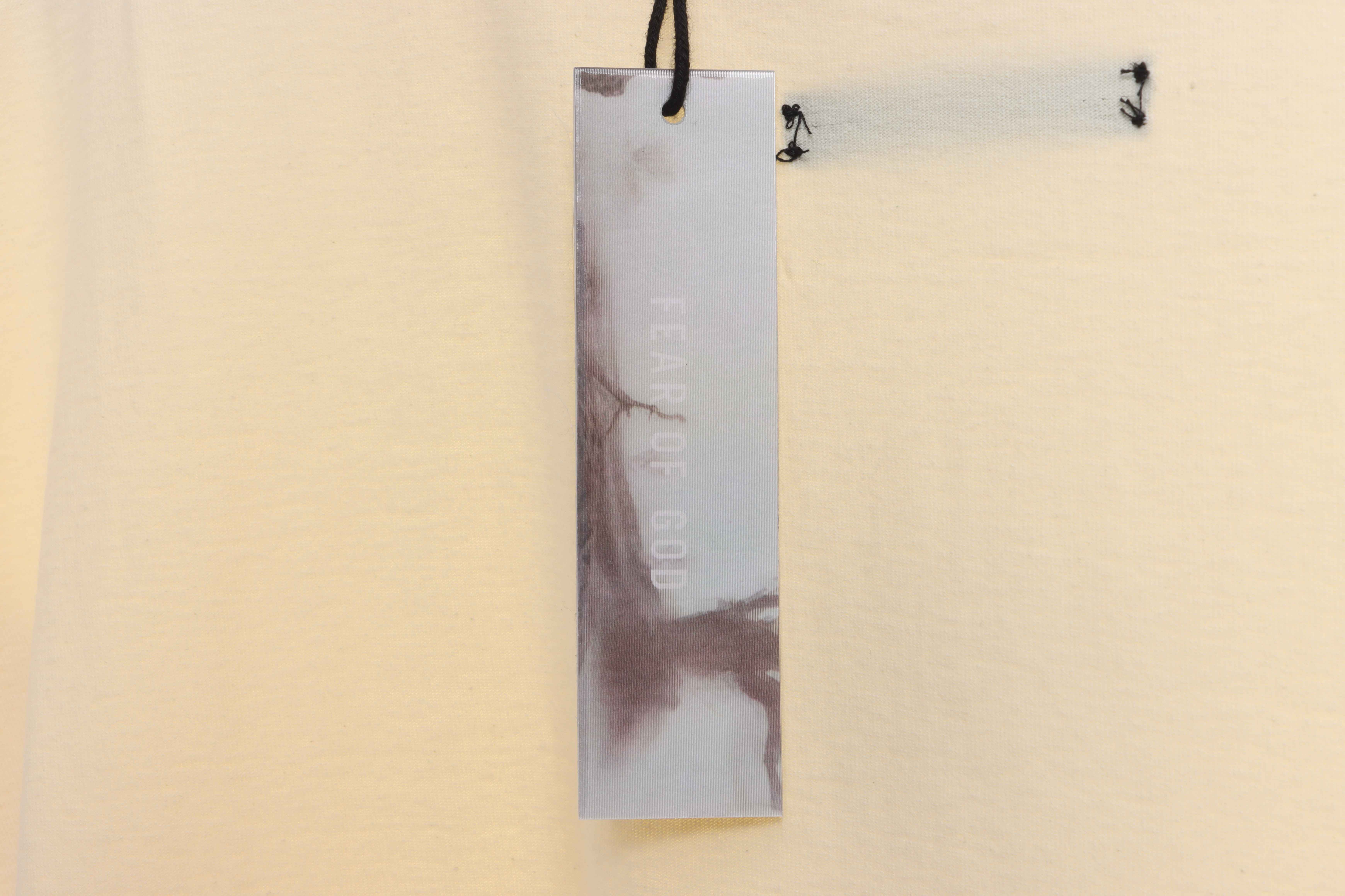 FOG season six main line FG letter short-sleeved T-shirt