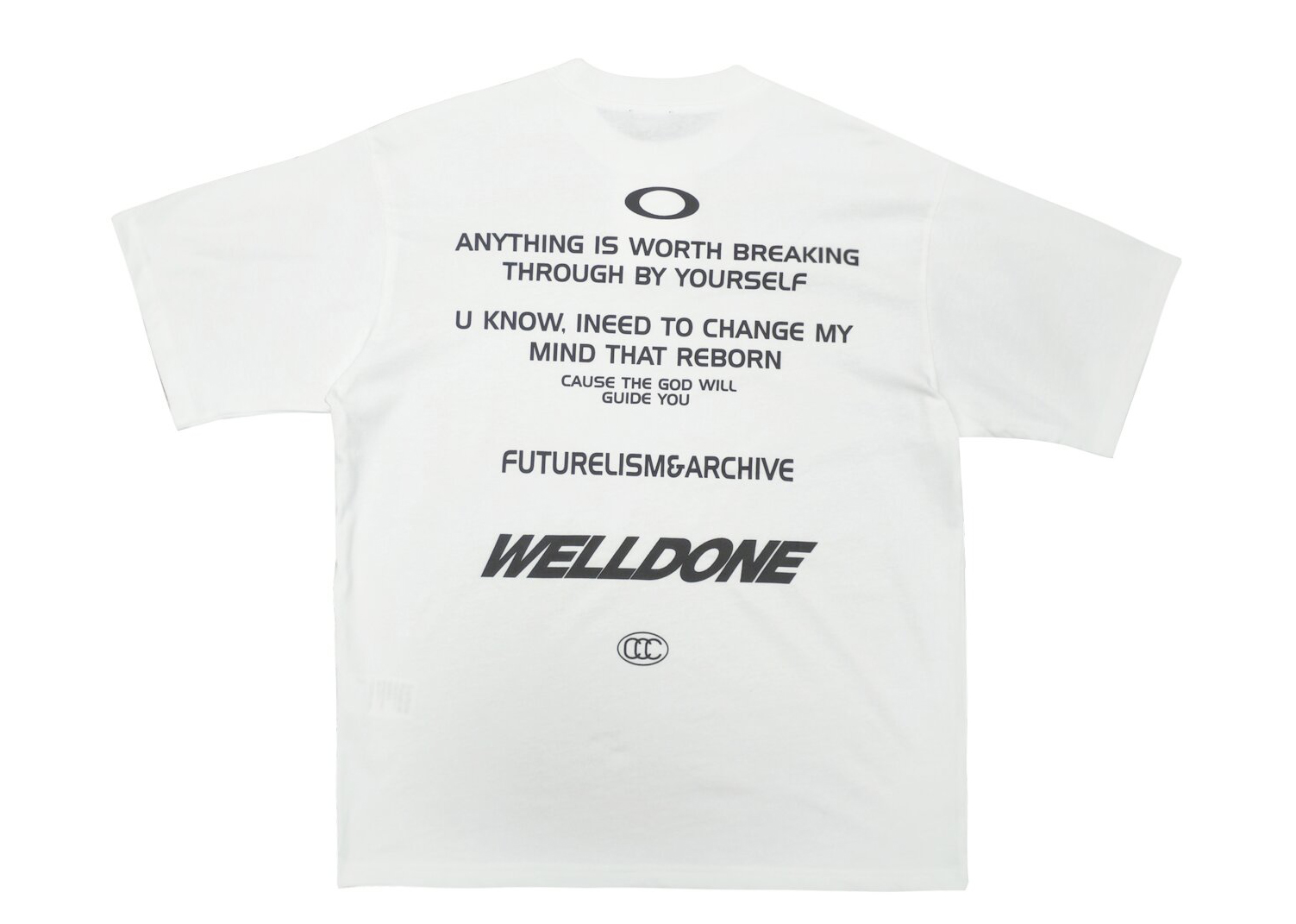 WE11D0NETRACK FUTURELISM&ARCHIVE T-Shirt
