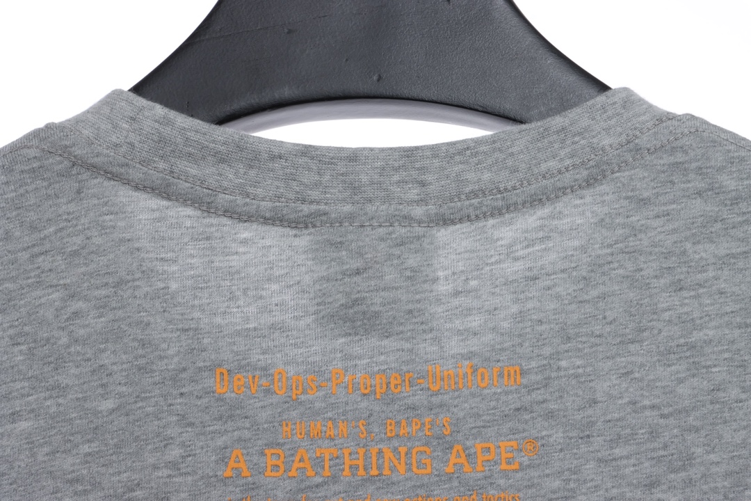 BAPE ape head mountain peak printing short sleeves