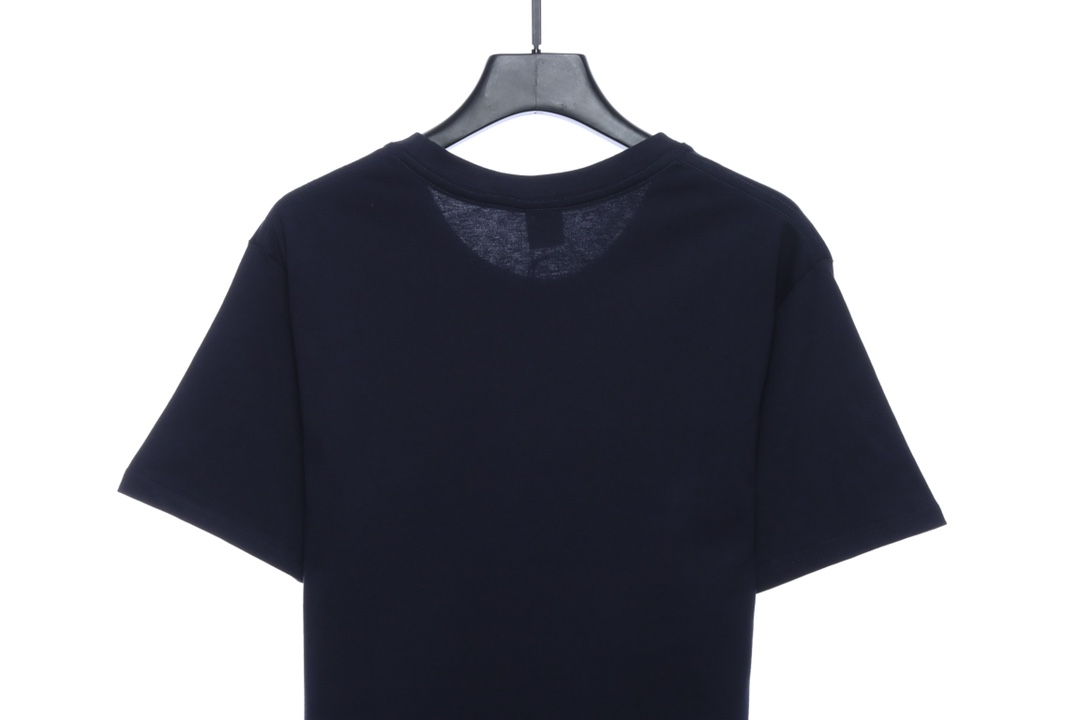 NOAH cross print letter short sleeve