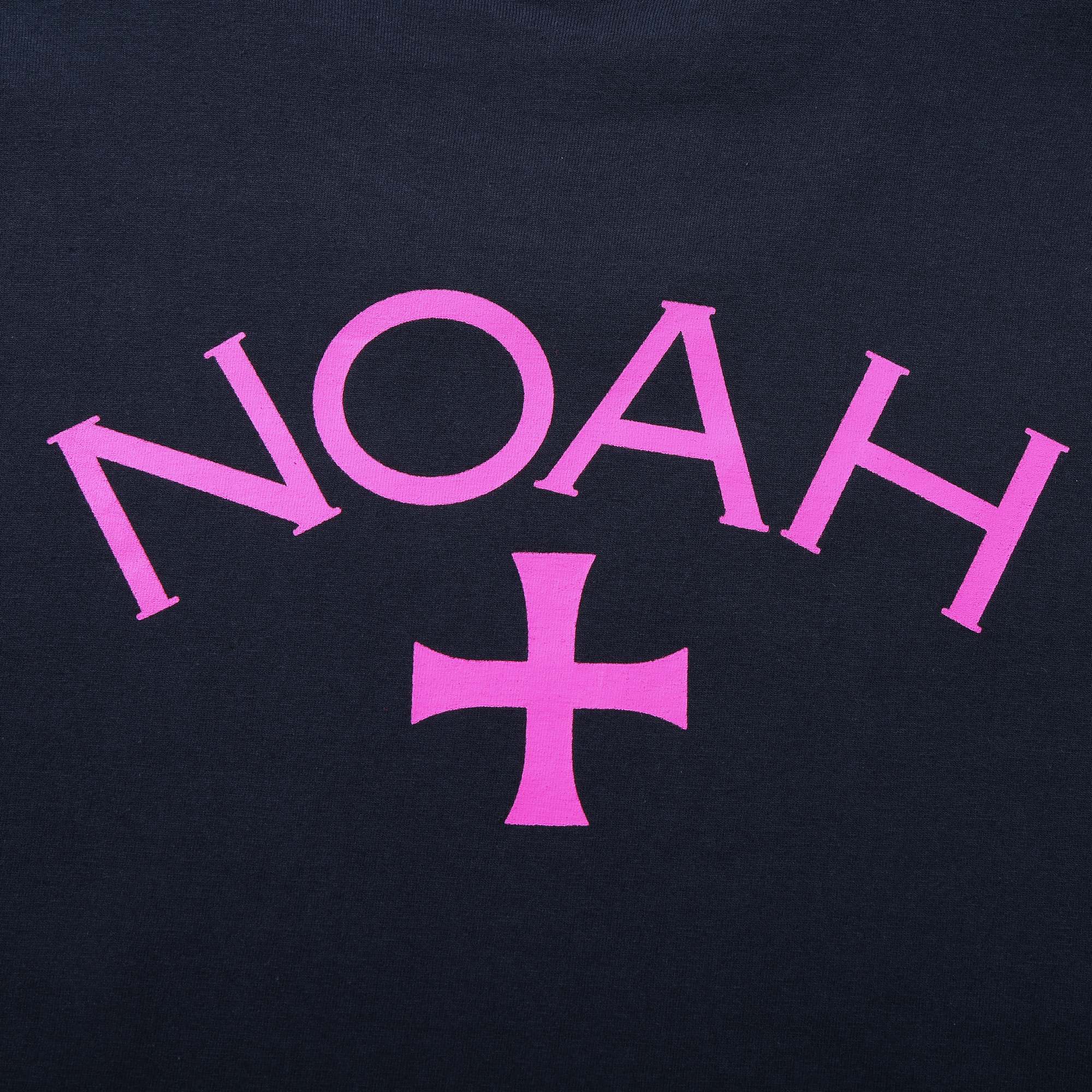 N0ah New  cross front and back LOGO short sleeves