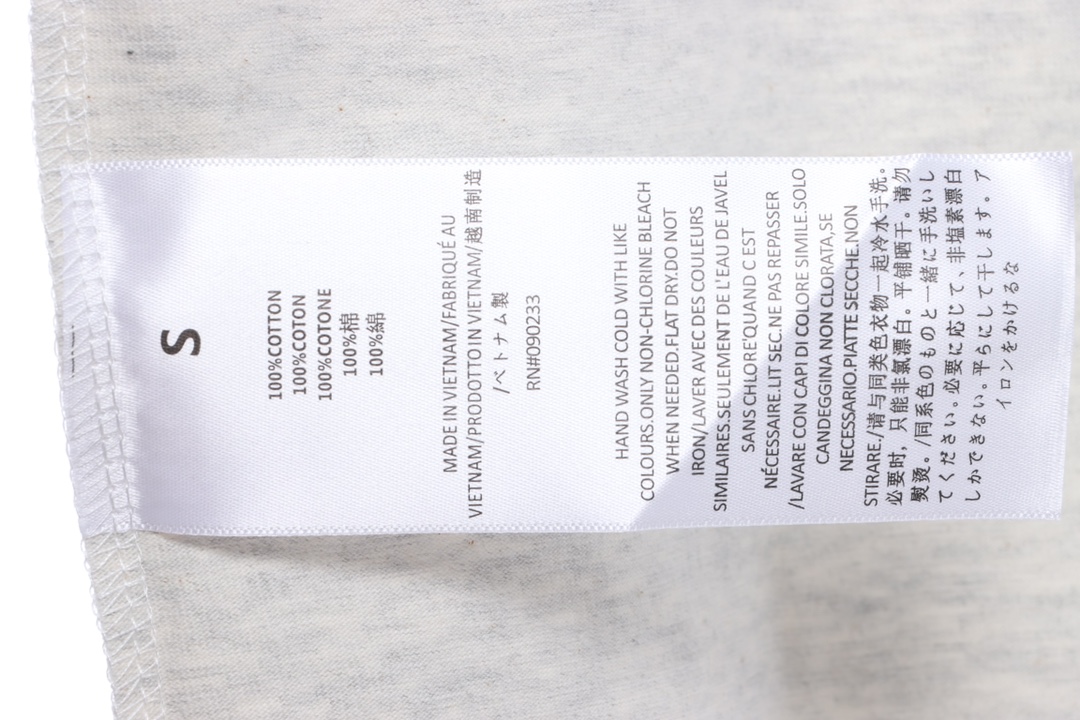 FOG flocked logo print short sleeves