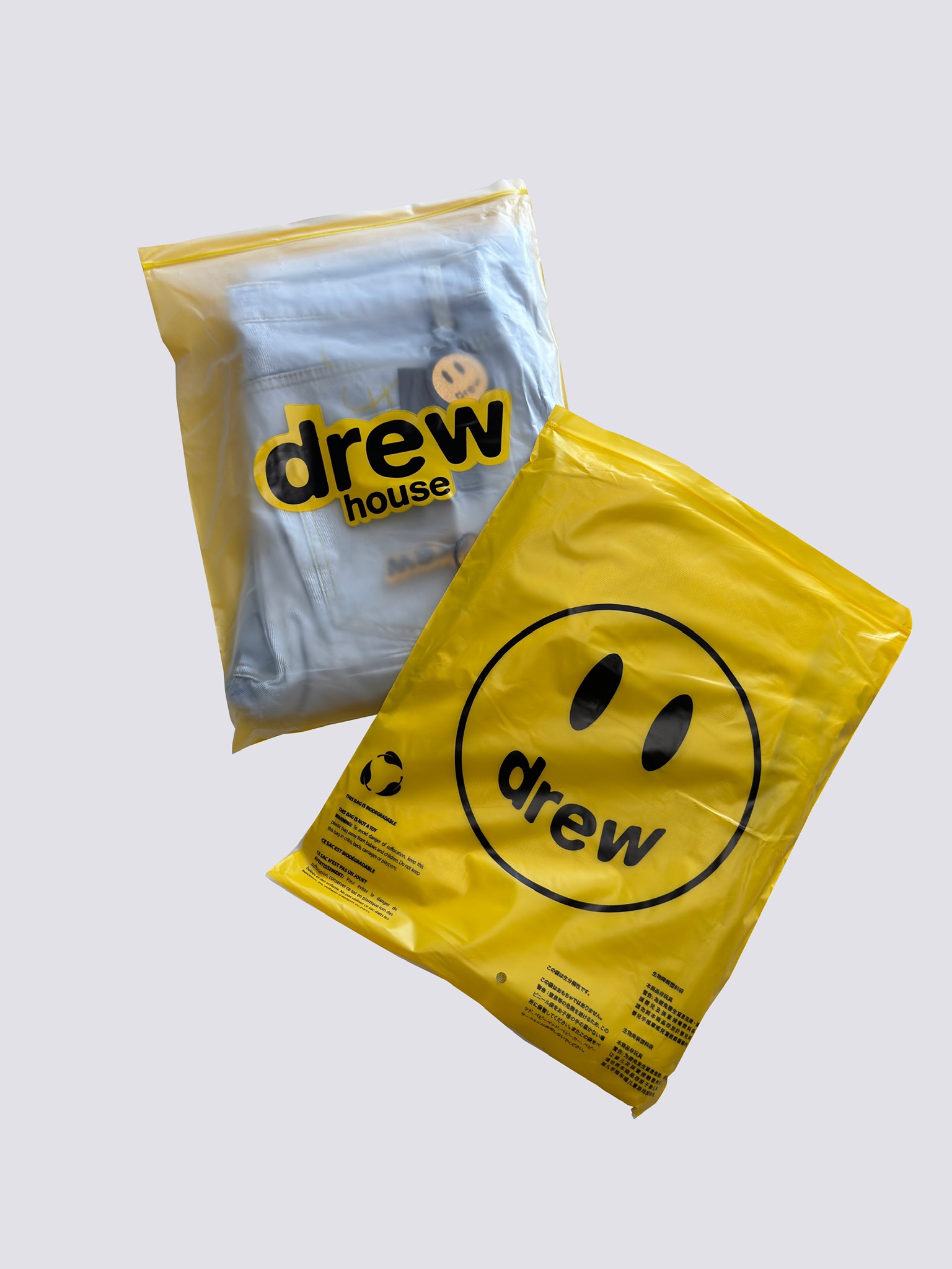 Drew House  Teddy Bear Smiling Face Jeans