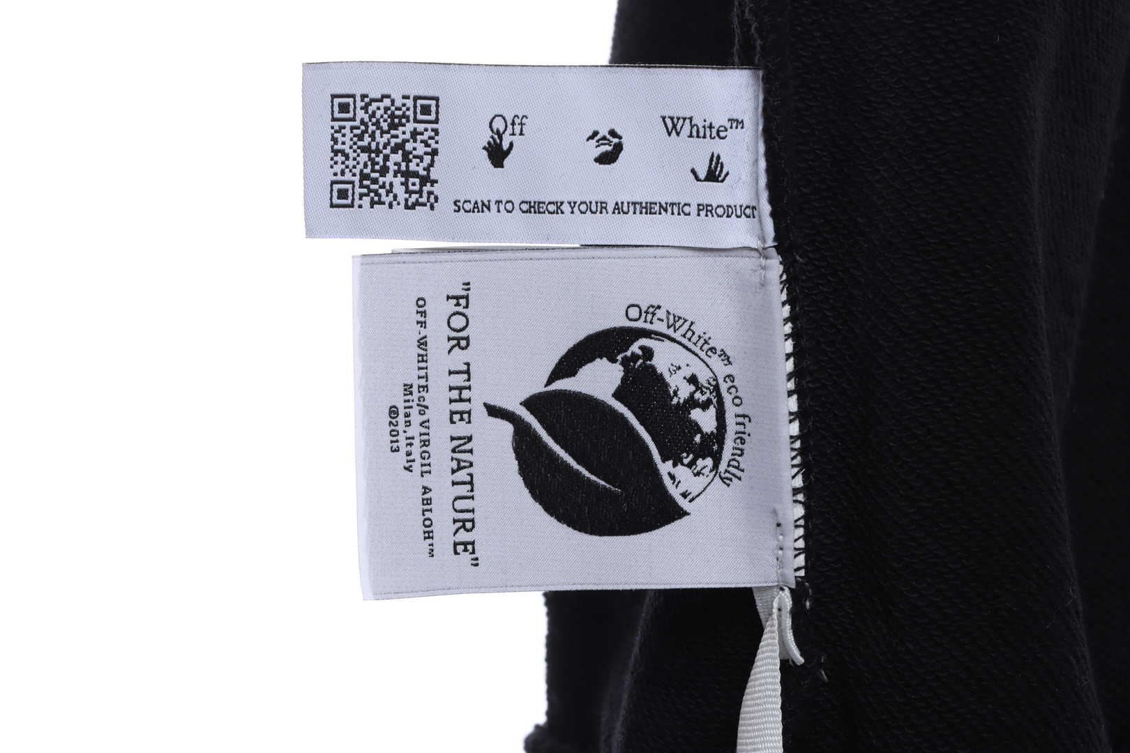 OFFWHITE (OW) environmental limited logo red arrow sweatshirt