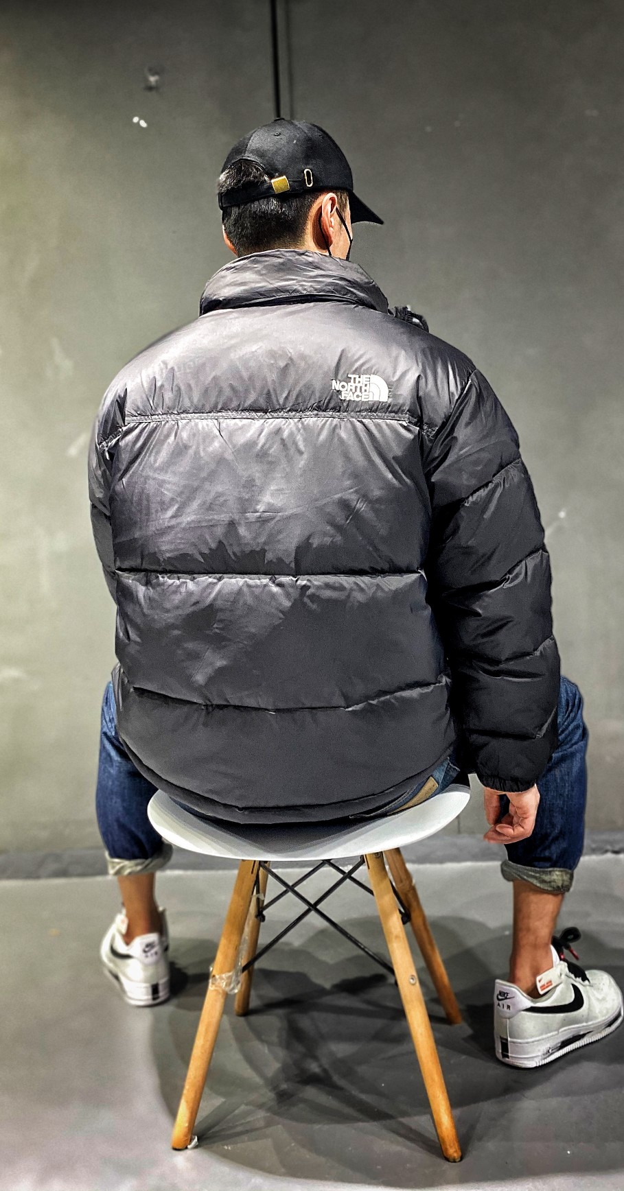 TNFxDSM 15th Anniversary Limited Fashion Zipper Stand Collar Joint Down Jacket