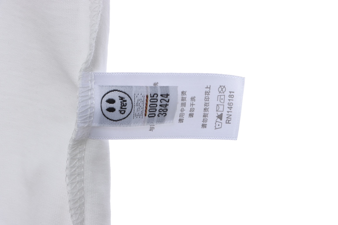 DREW classic smiley face printing short sleeves