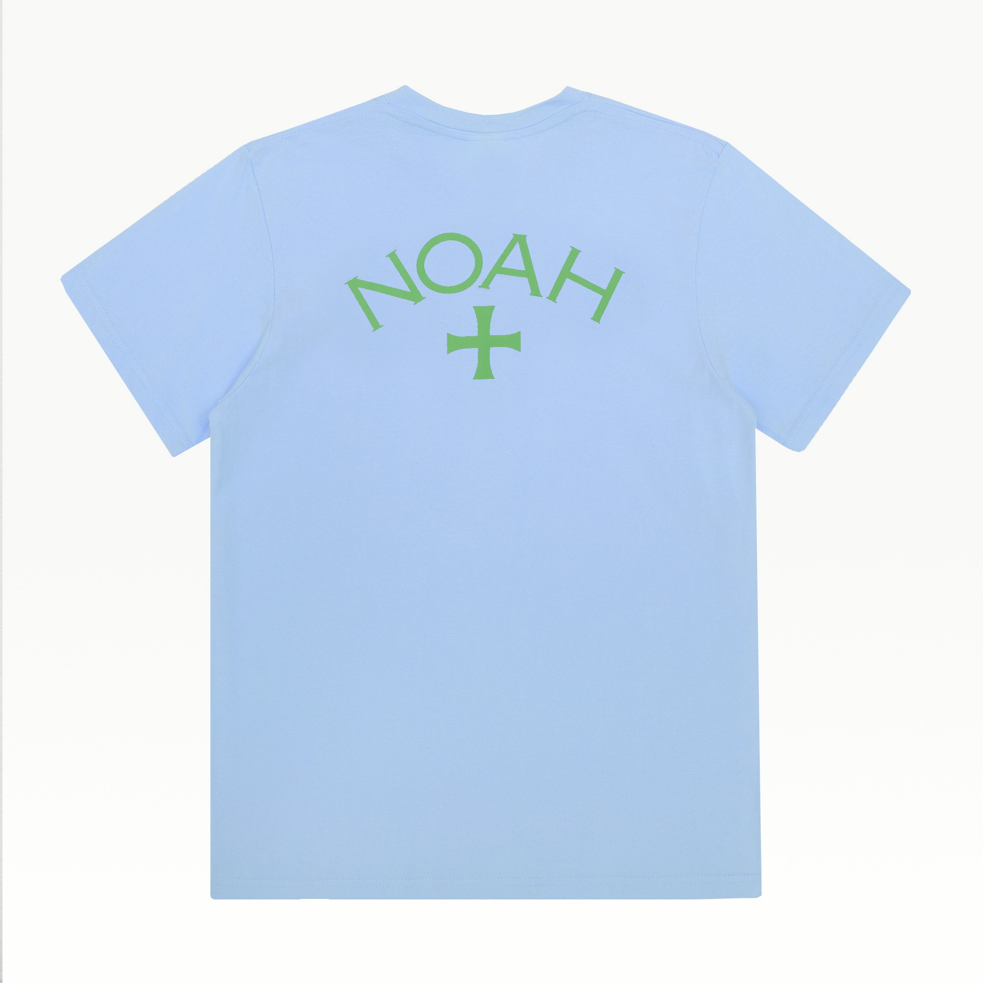 N0ah New  cross front and back LOGO short sleeves