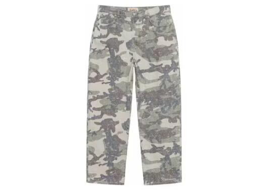 Big Ol' Camo Canvas Needlepunch Jeans