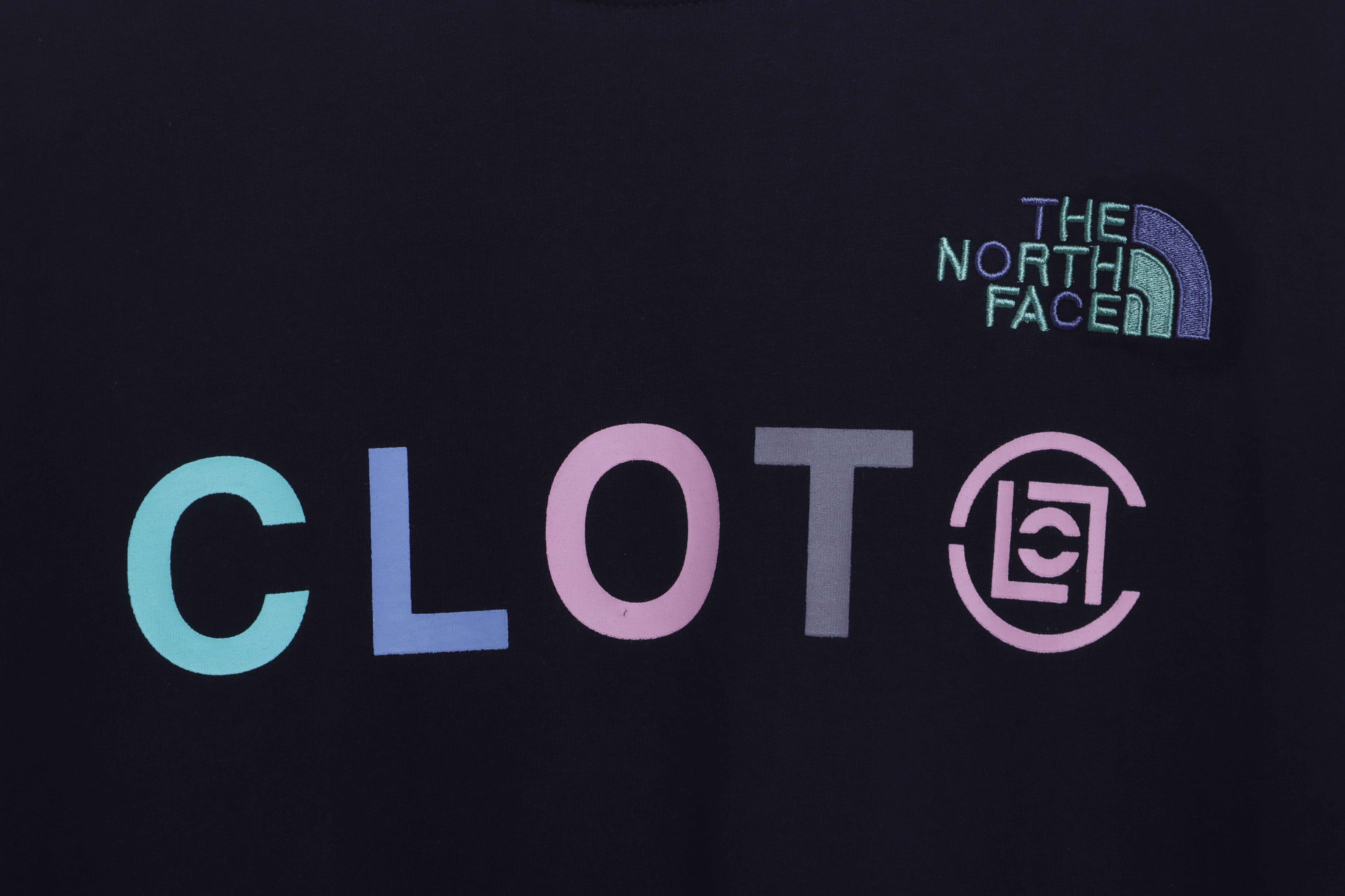 N0rth Guanxi with the same letter printing short sleeves