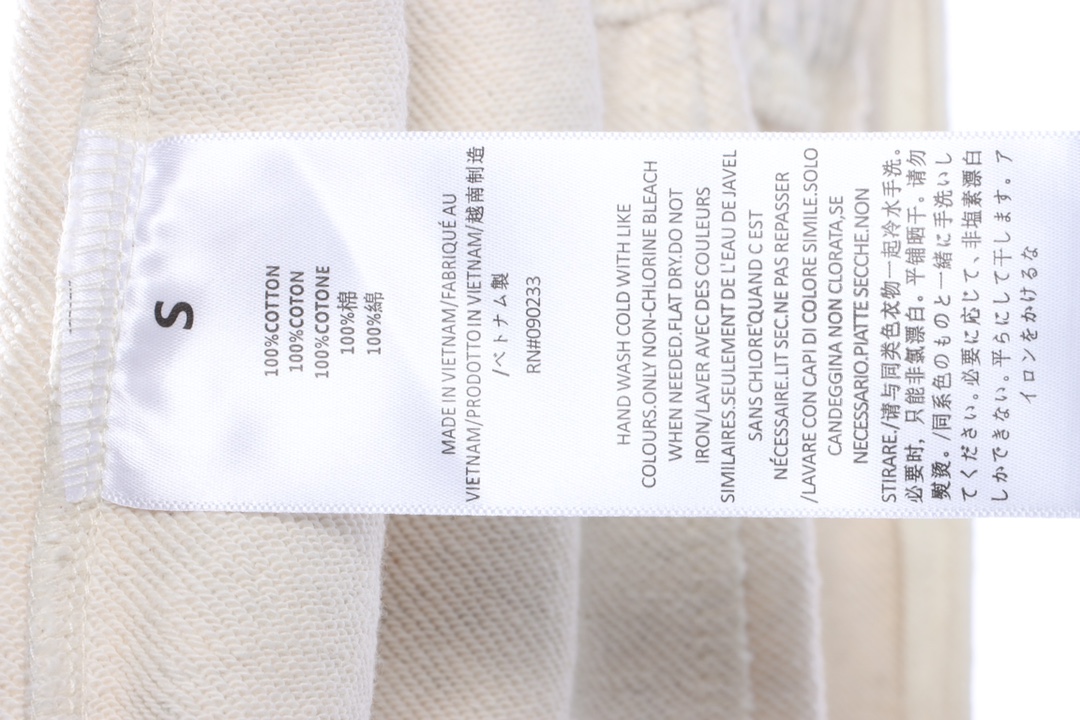 FOG  Eighth Season Flocked Print Letter Shorts