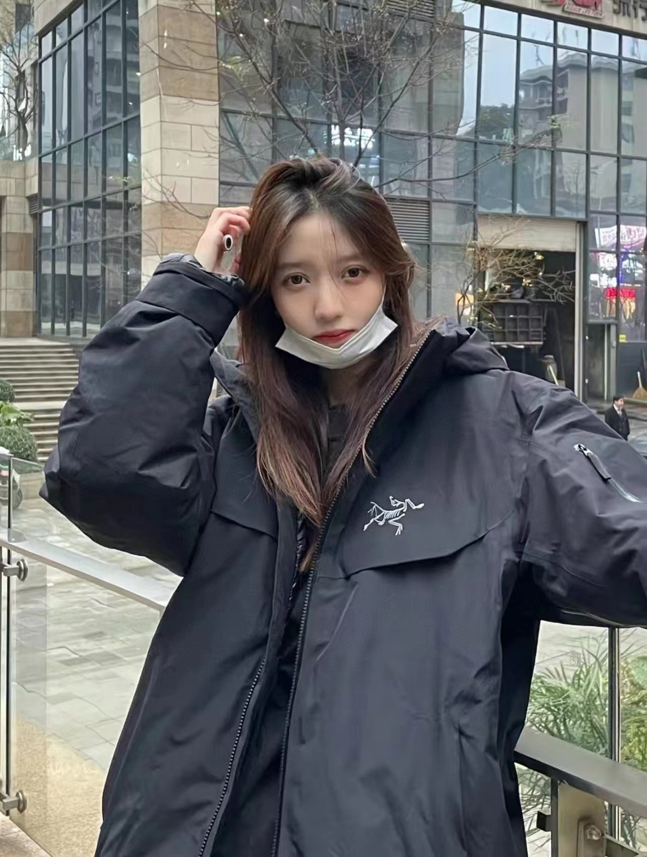 Arcteryx Macai LT Outdoor Windproof Warm Hooded Ski Jacket