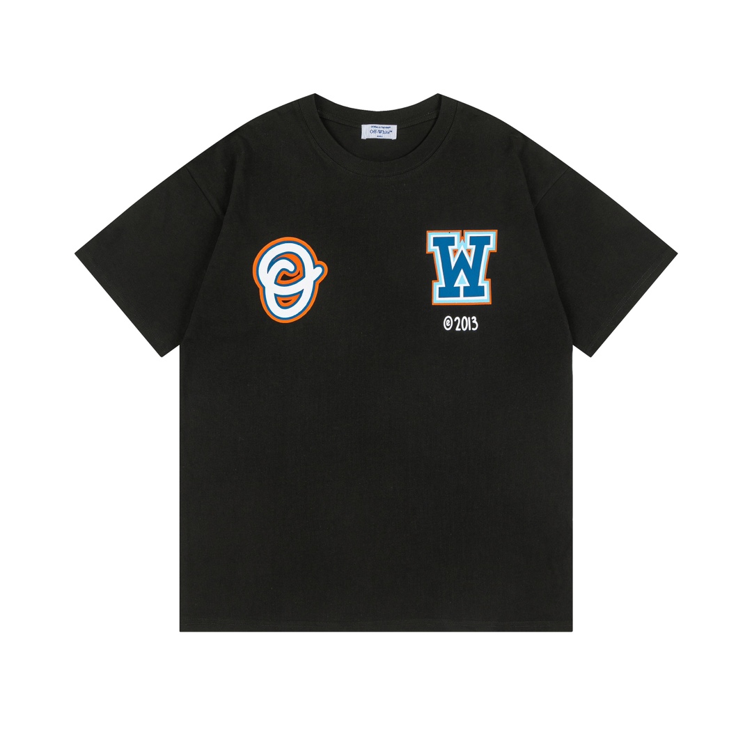Off-White Blue Wiz skate T-Shirt