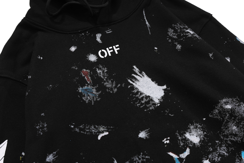 OFF-WHITE Starry Sky Fireworks Hoodie