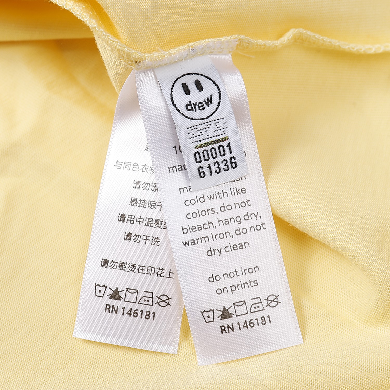 Drew smiley face short-sleeved tee classic