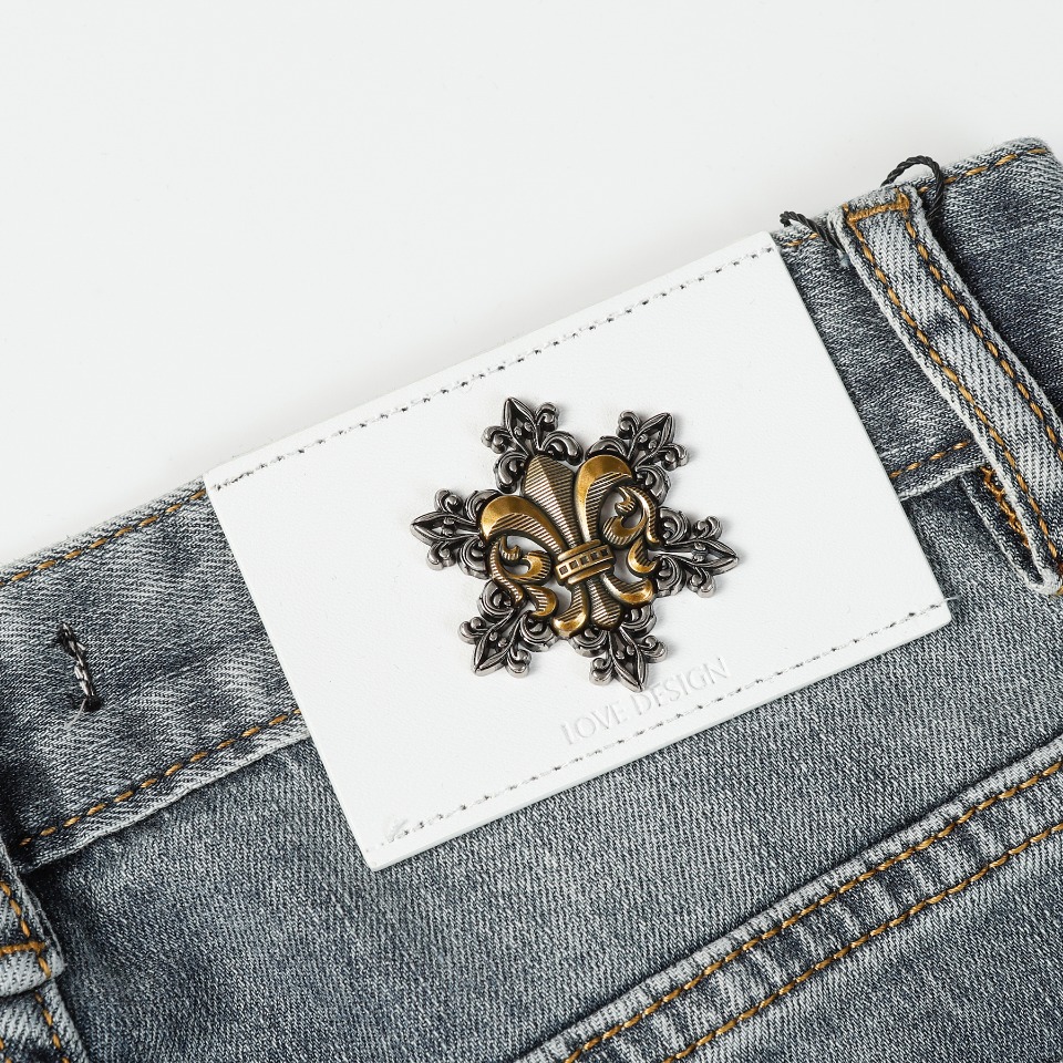 CHR0ME HEARTS 202323FW DENIM CROSS Pants