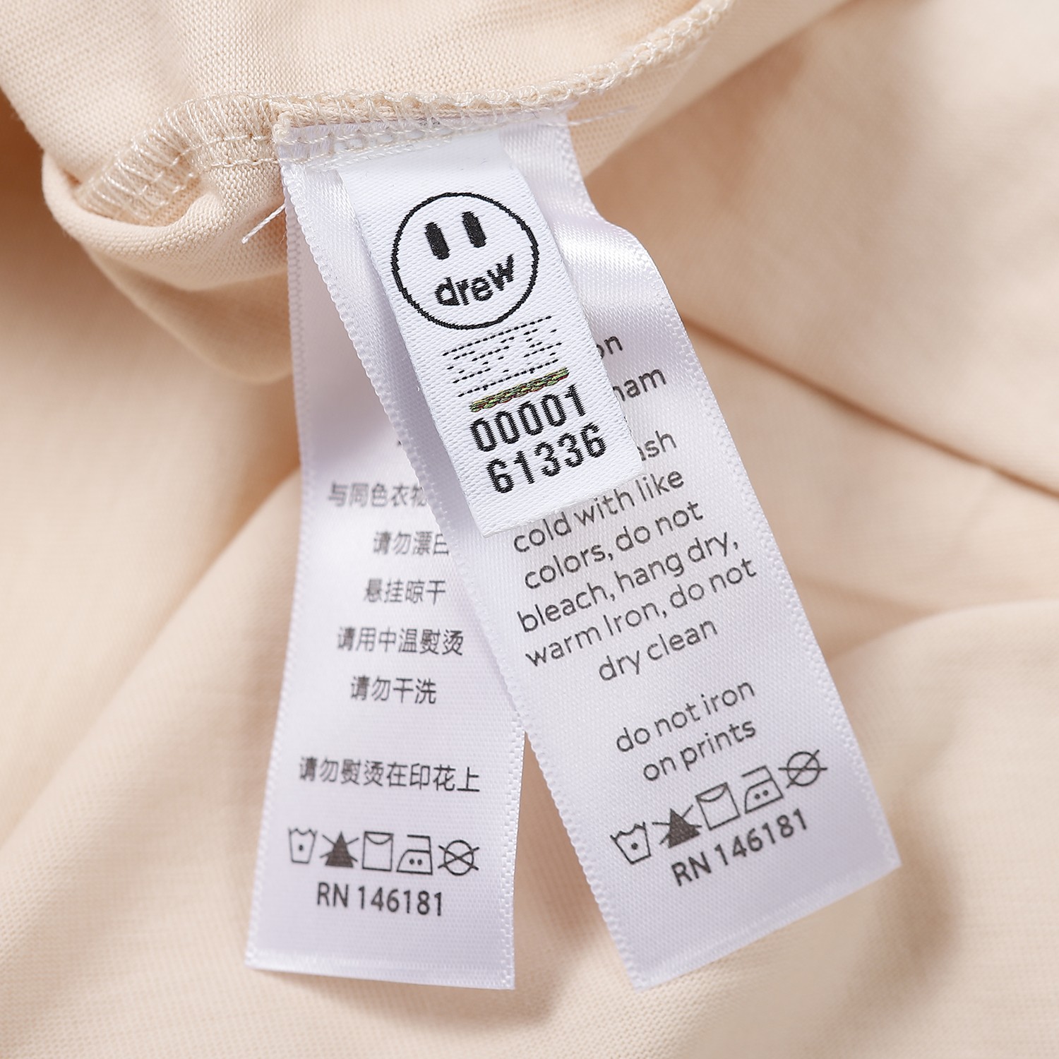 Drew smiley face short-sleeved tee classic