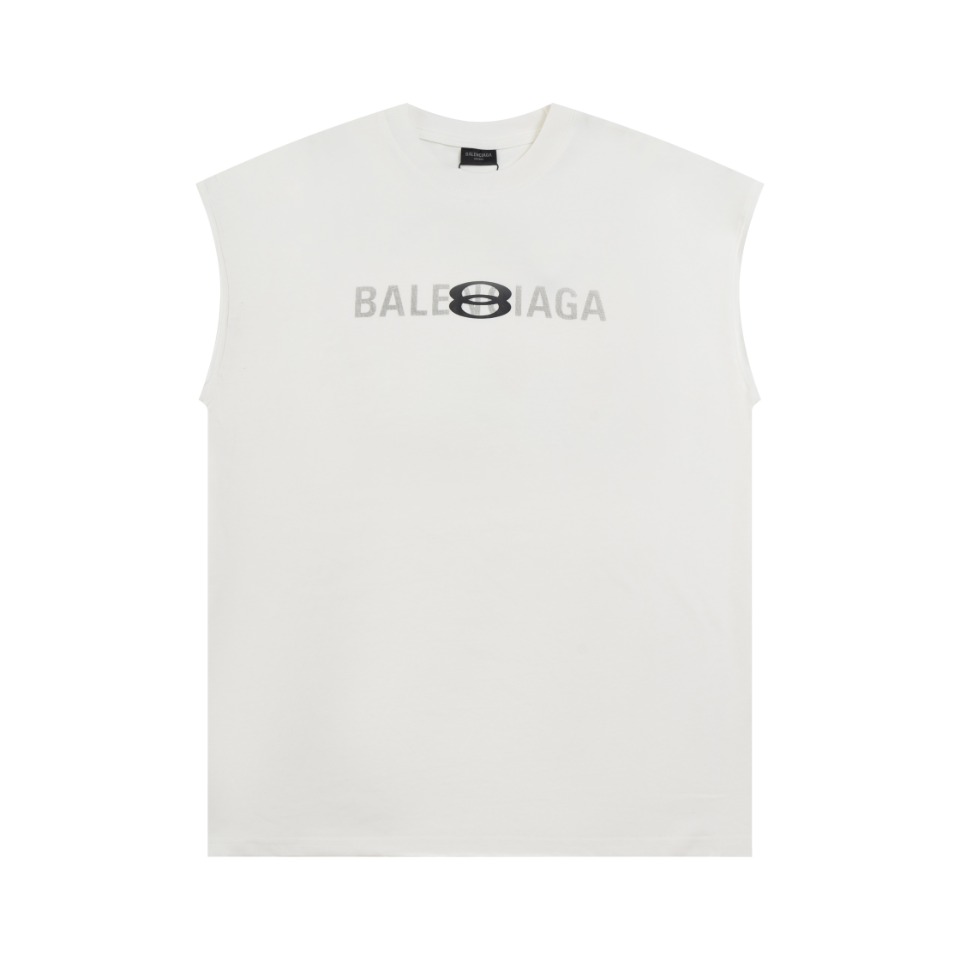 Balancig* Double ring see-through logo vest 2024