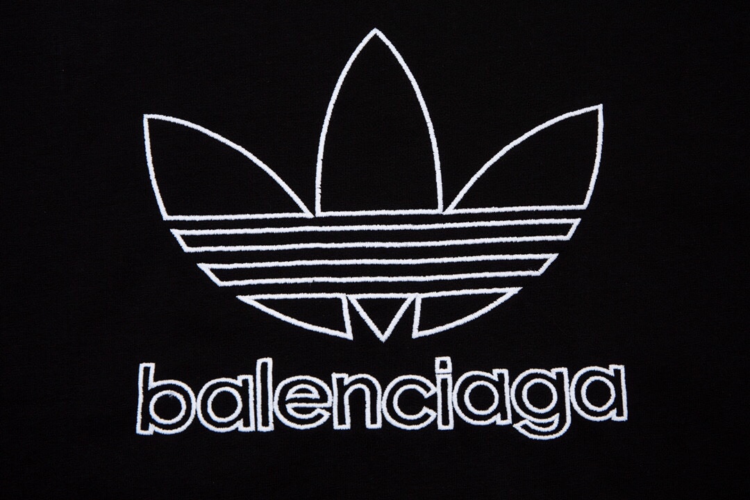 Adidas New clover embroidery logo short sleeves