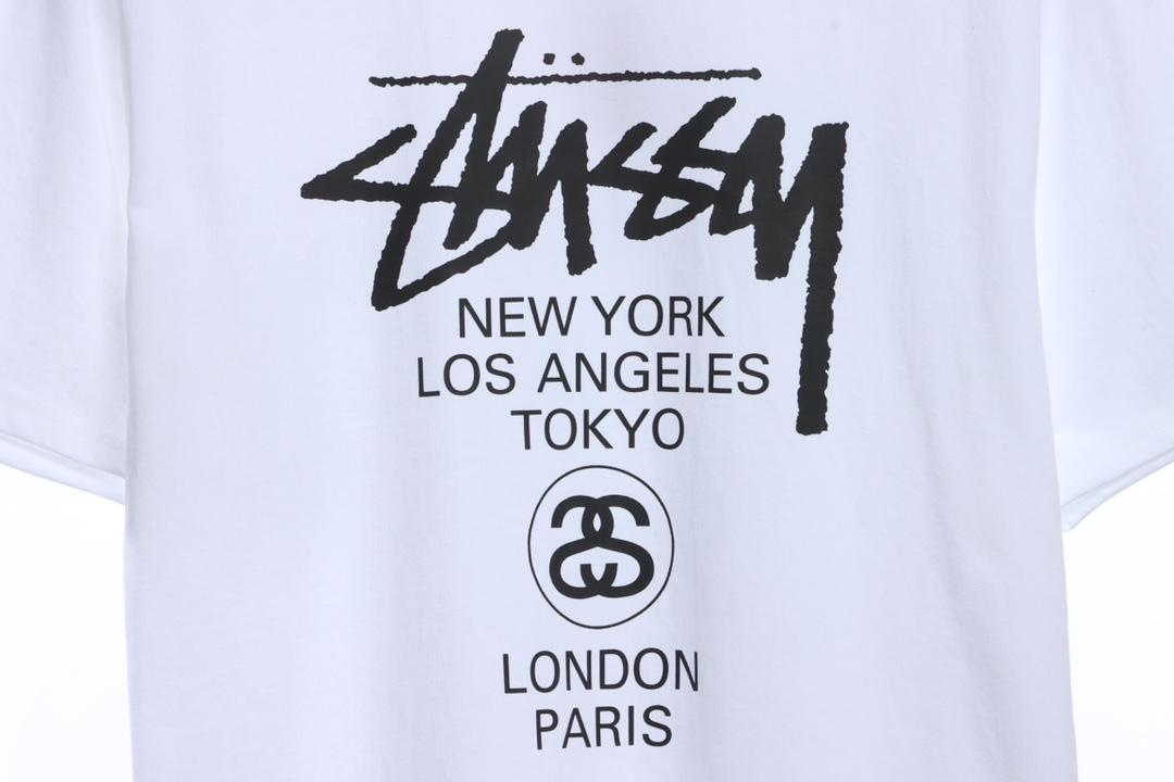 Stussy Classic World Tour Printing short sleeves