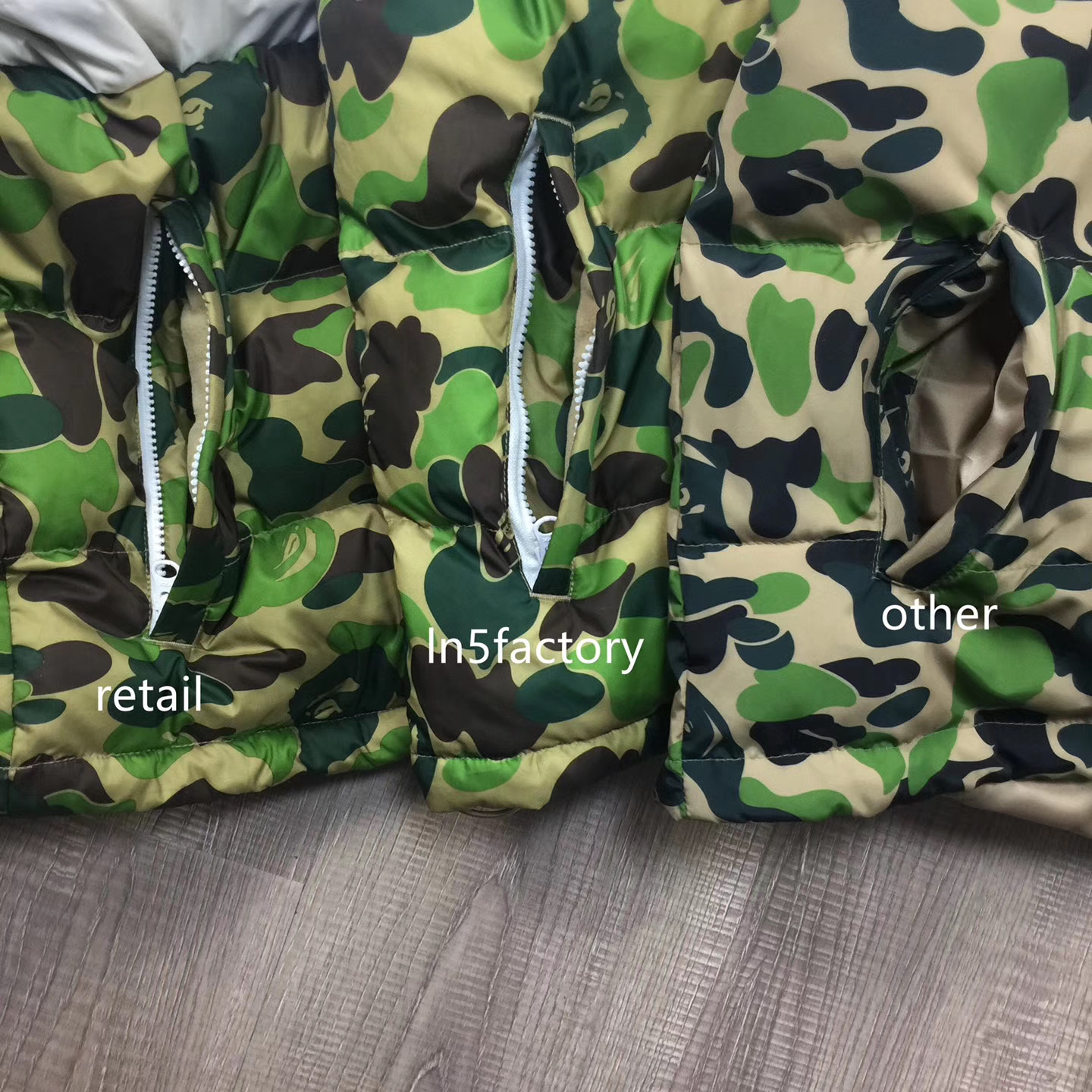 Bape A Bathing Ape X Adidas Down Jacket