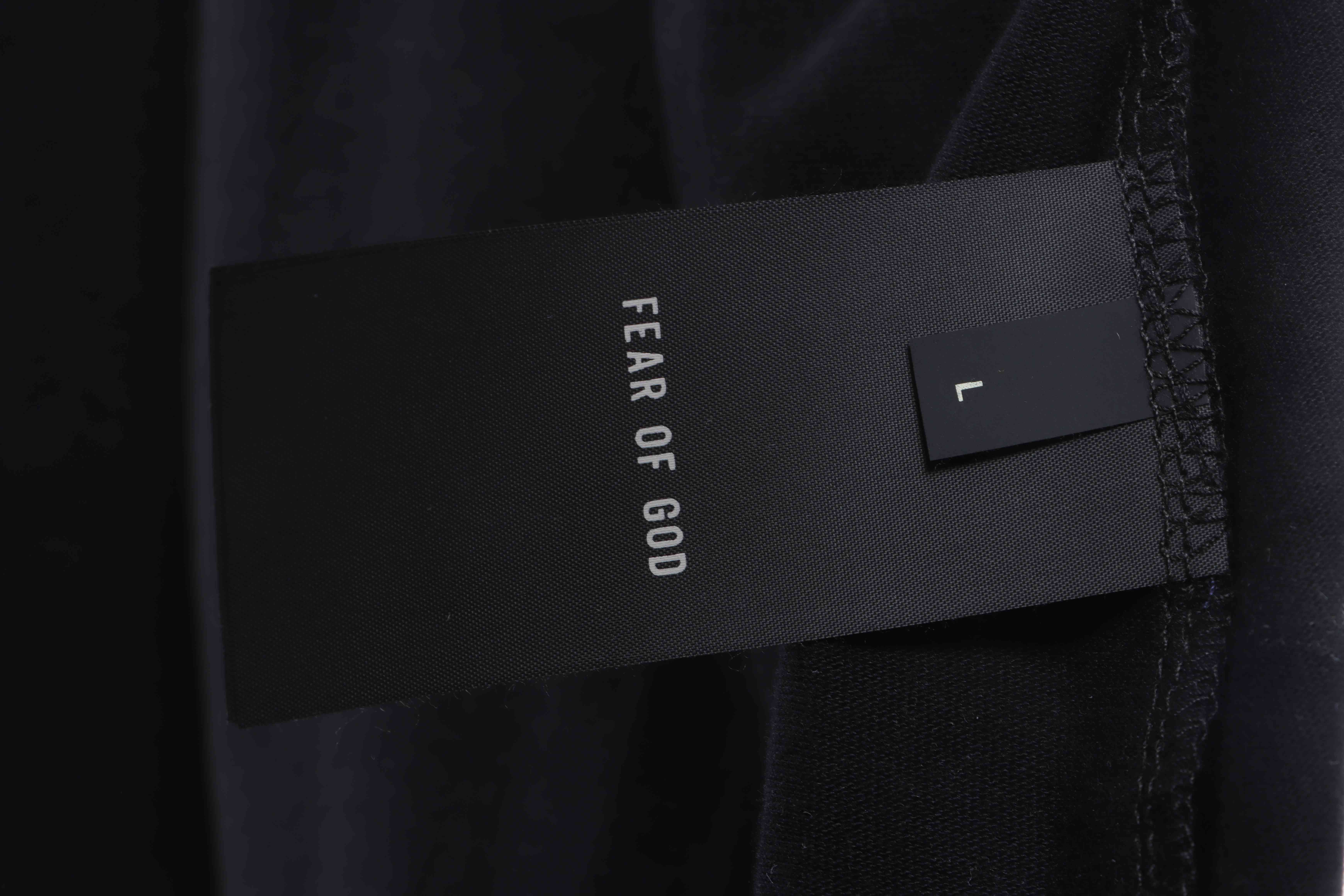 FEAR OF GOD season seven main line flocking big G letter short-sleeved T-shirt