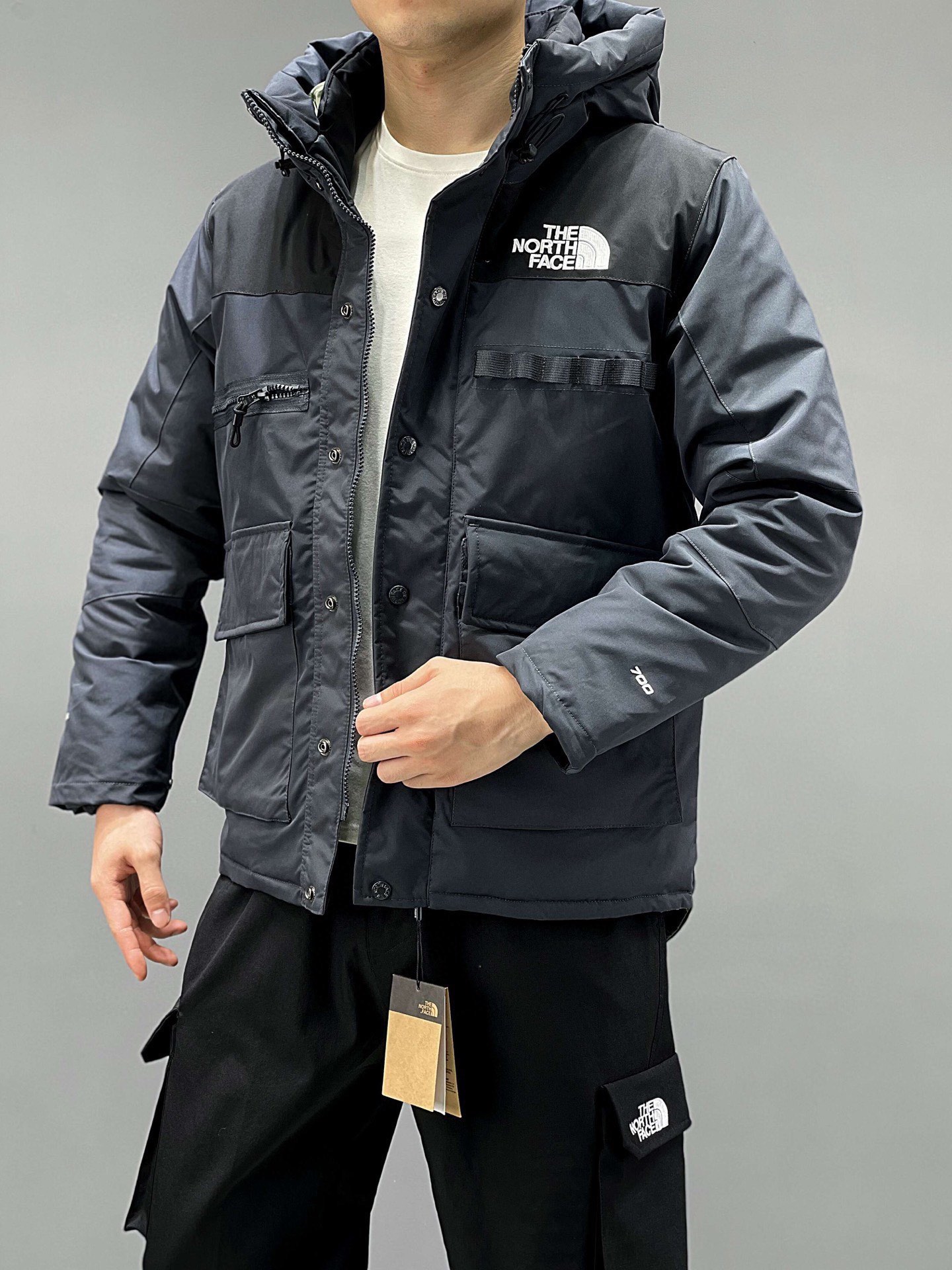 The North Face Outdoor Workwear Hooded Down Jacket