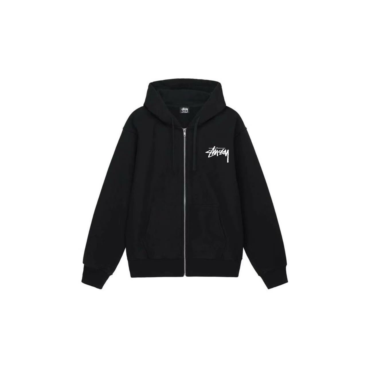 Stussy Daydream Graffiti Print  Zipper  Hoodie