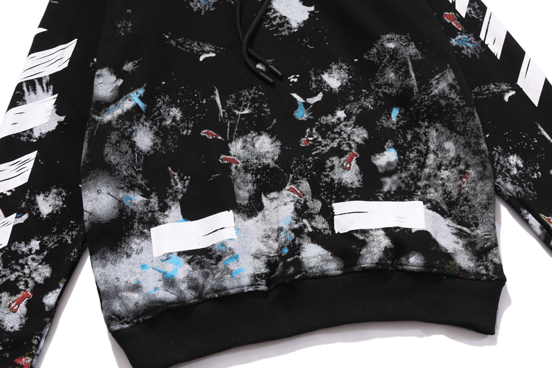 OFF-WHITE Starry Sky Fireworks Hoodie
