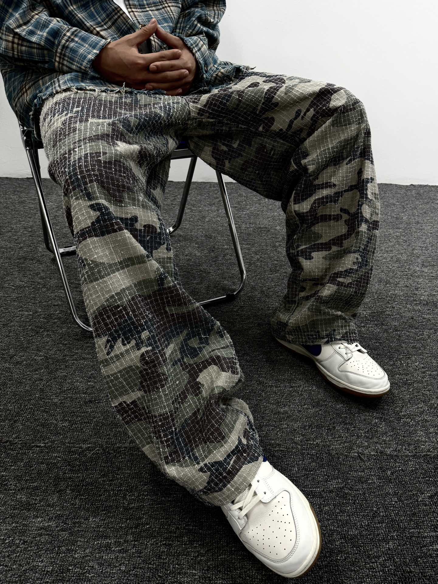 Big Ol' Camo Canvas Needlepunch Jeans