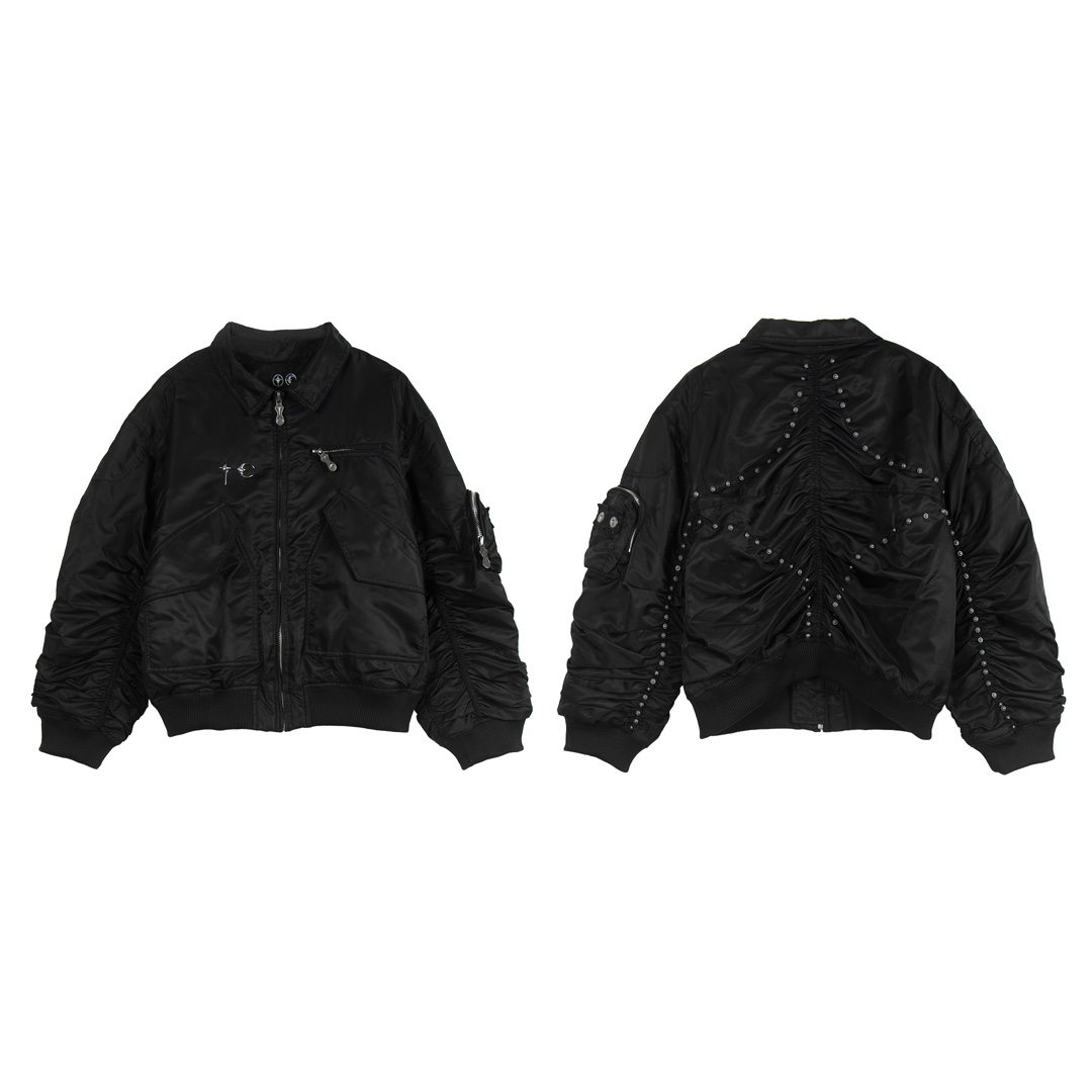 Thug C1ub  'A Wingless Bird' Bomber Jacket